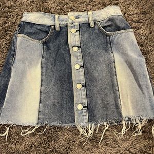 Pacsun denim skirt
